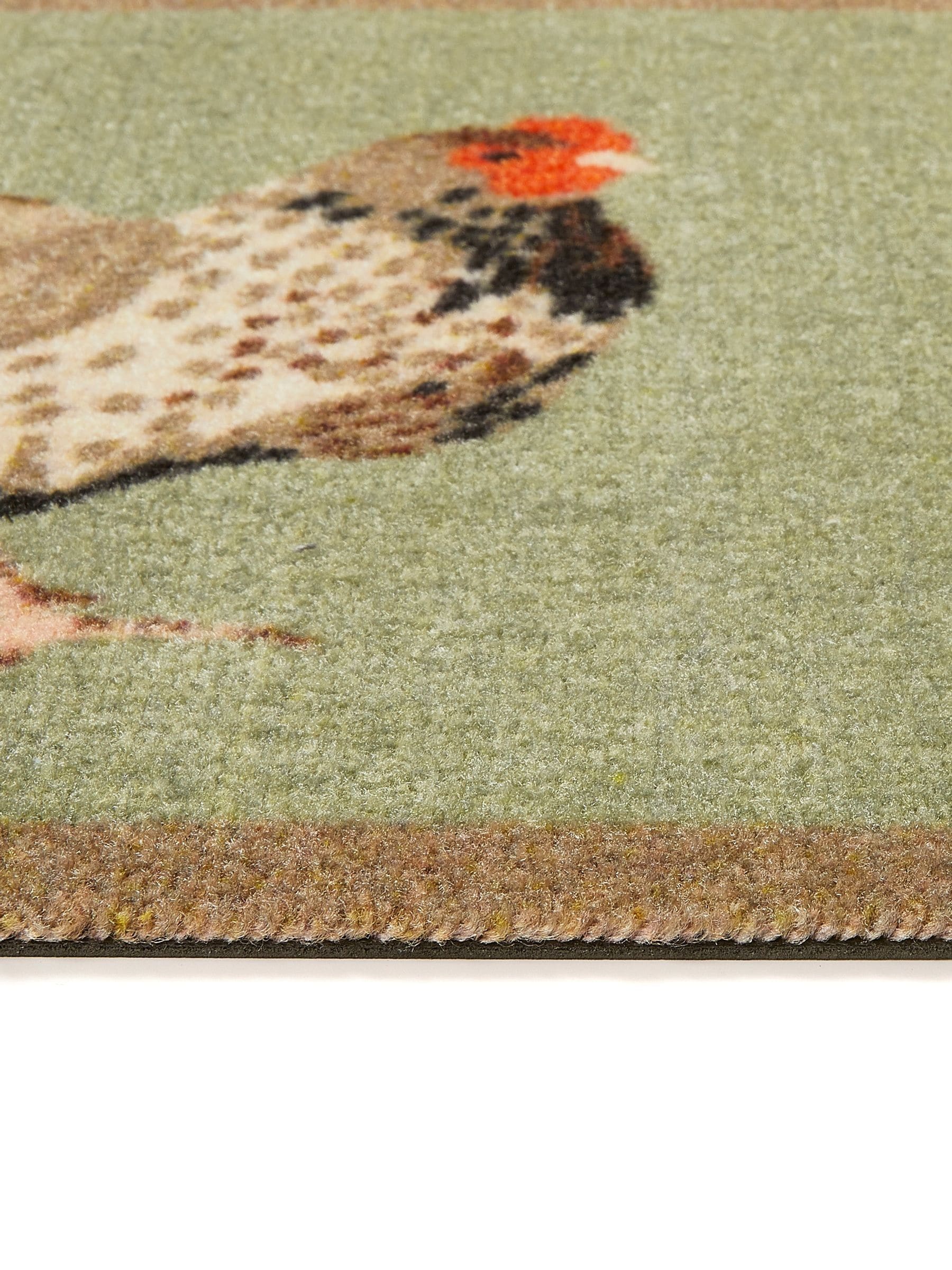 My Mat green chickens mat 50x75cm, UK version