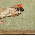 My Mat green chickens mat 50x75cm, UK version
