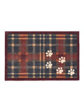 Howler & Scratch blue plaid pet mat 50x75cm, imported from the UK