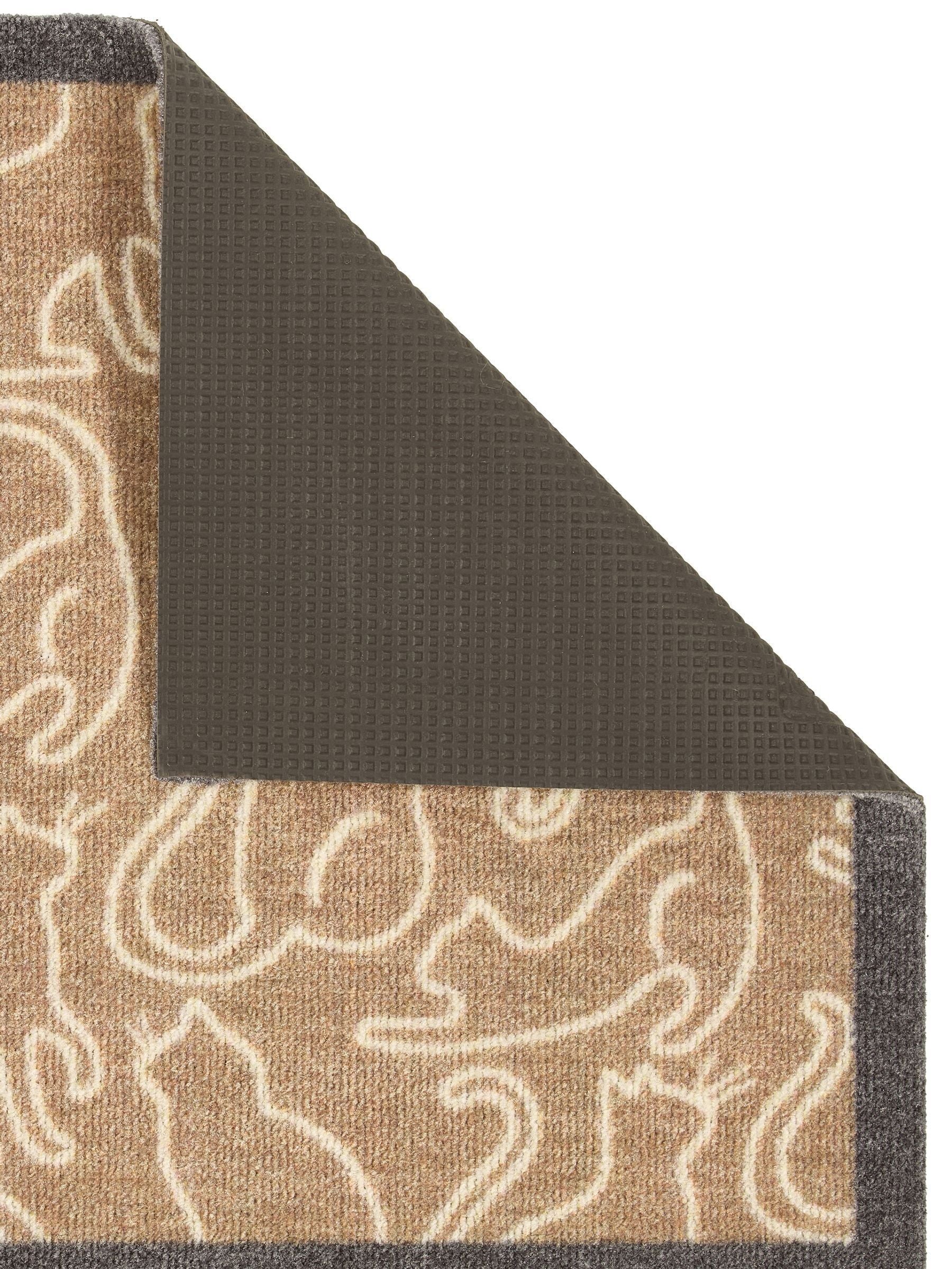 Howler & Scratch cat mat beige outlined cats design 50x75cm (British brand)
