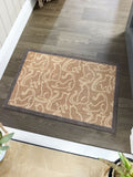 Howler & Scratch cat mat beige outlined cats design 50x75cm (British brand)