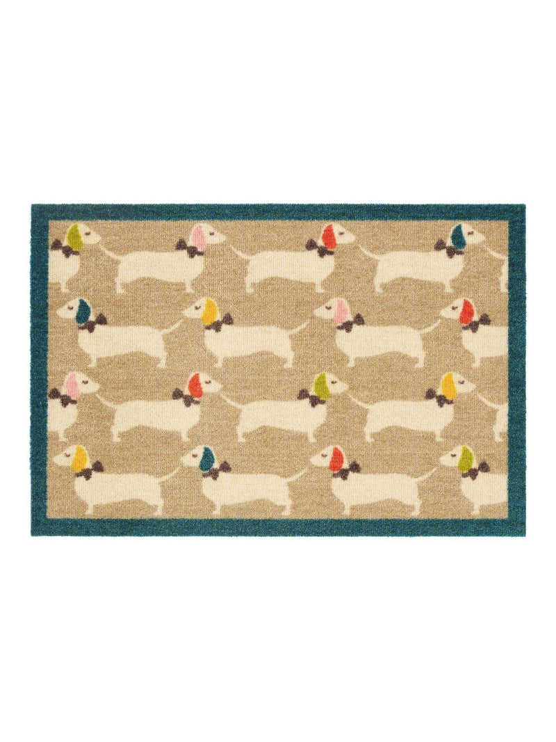 Howler & Scratch beige doggie mat 50x75cm (British brand)