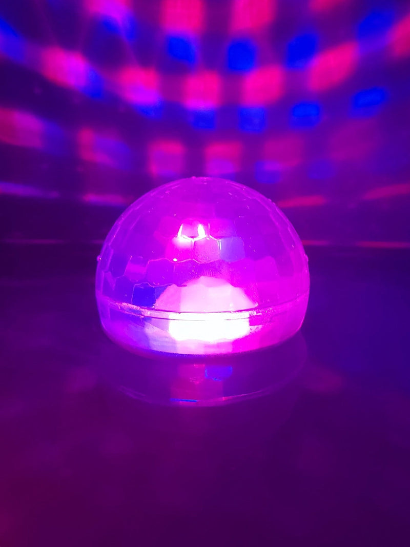 Gift Republic Silver Disco Fever Bath Light (British brand)