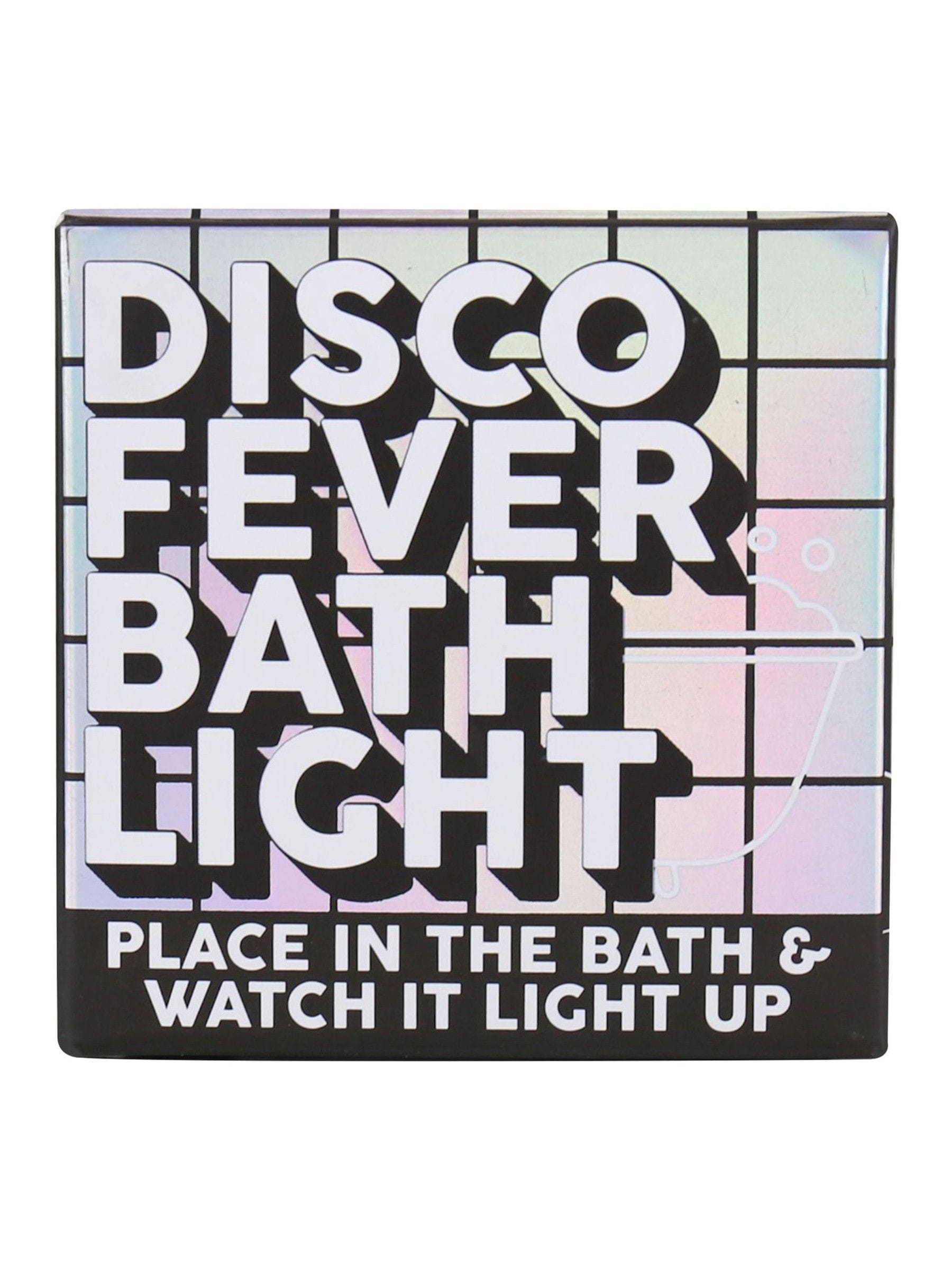 Gift Republic Silver Disco Fever Bath Light (British brand)