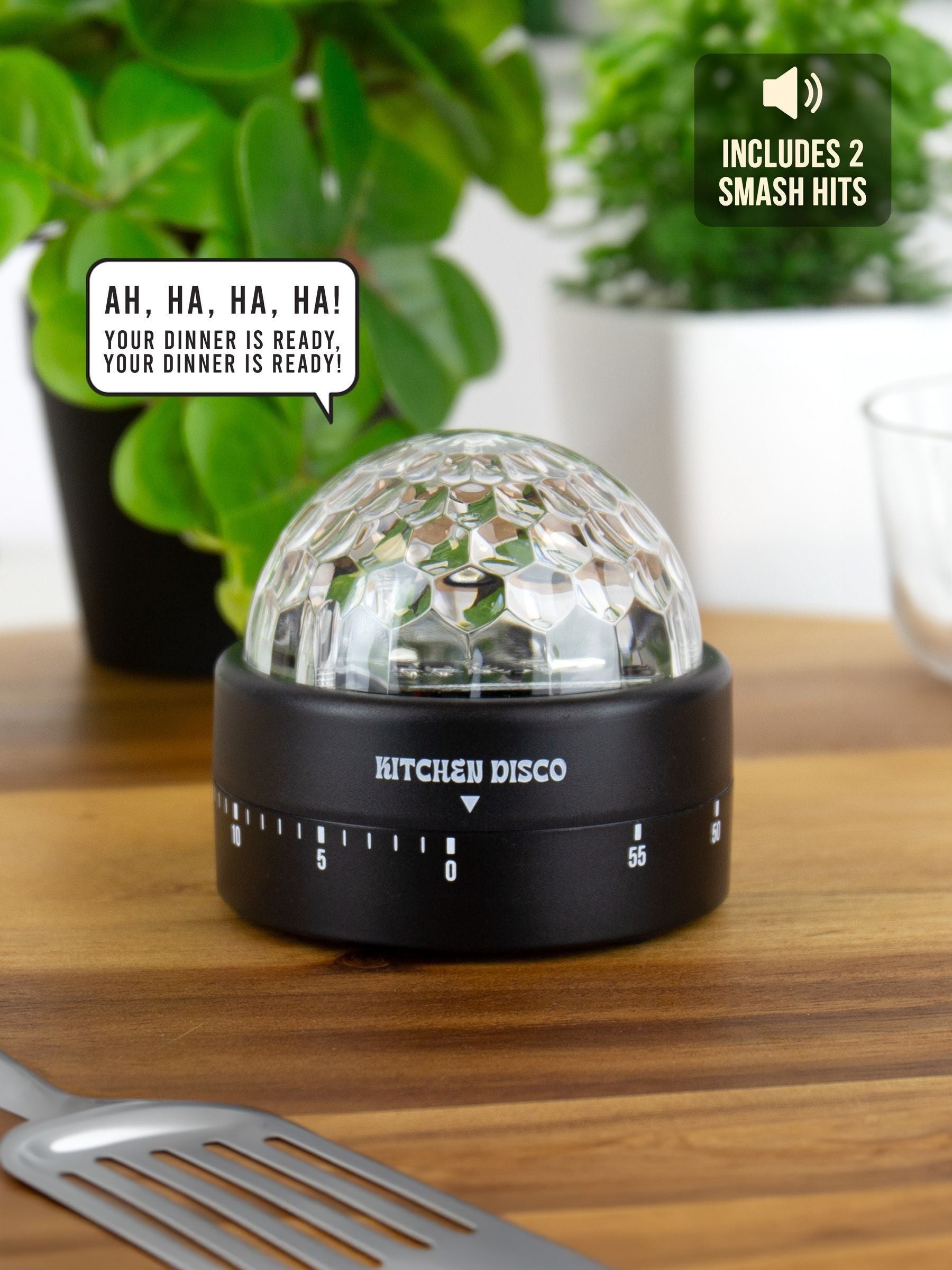 Gift Republic kitchen disco light up timer 60-minute - British product