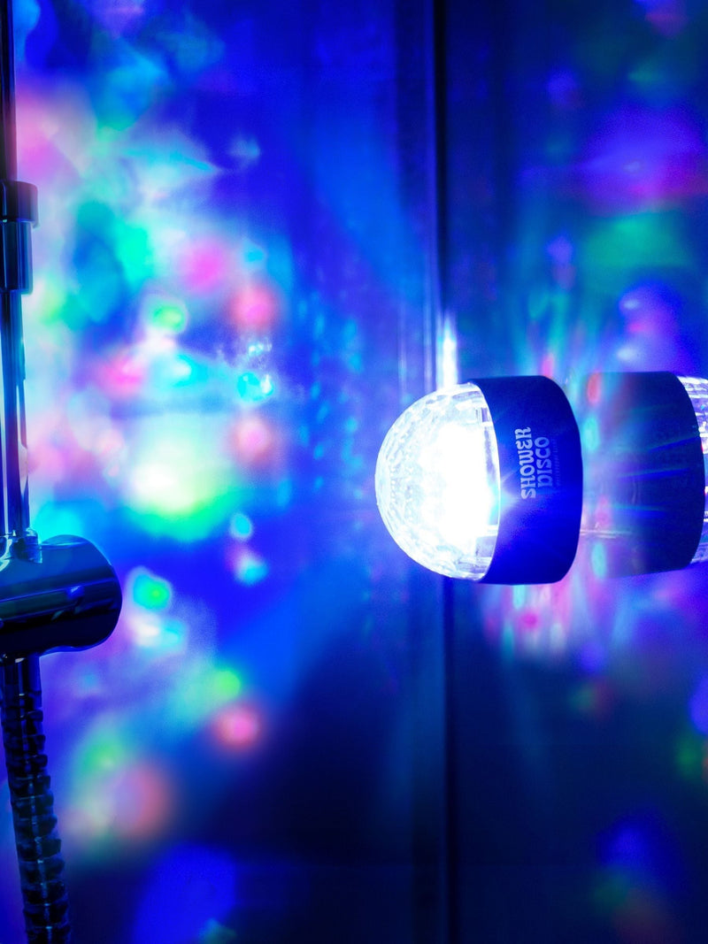 Gift Republic blue shower disco light - British product