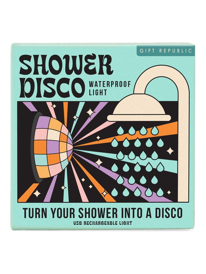 Gift Republic blue shower disco light - British product