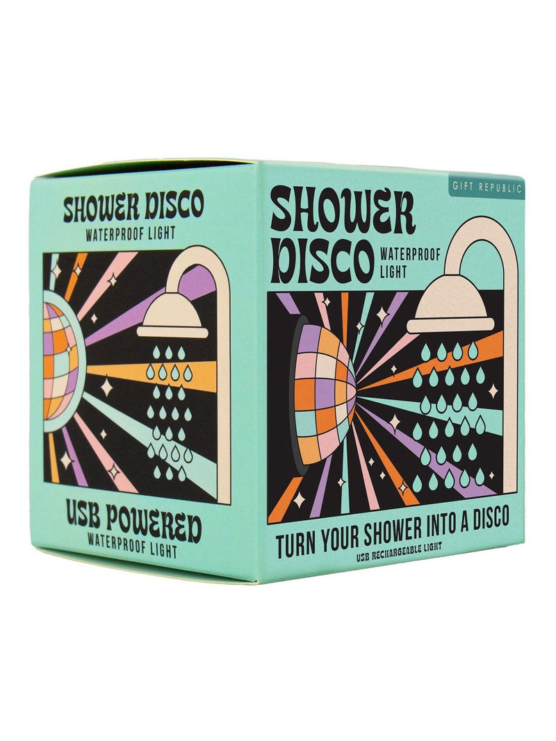 Gift Republic blue shower disco light - British product