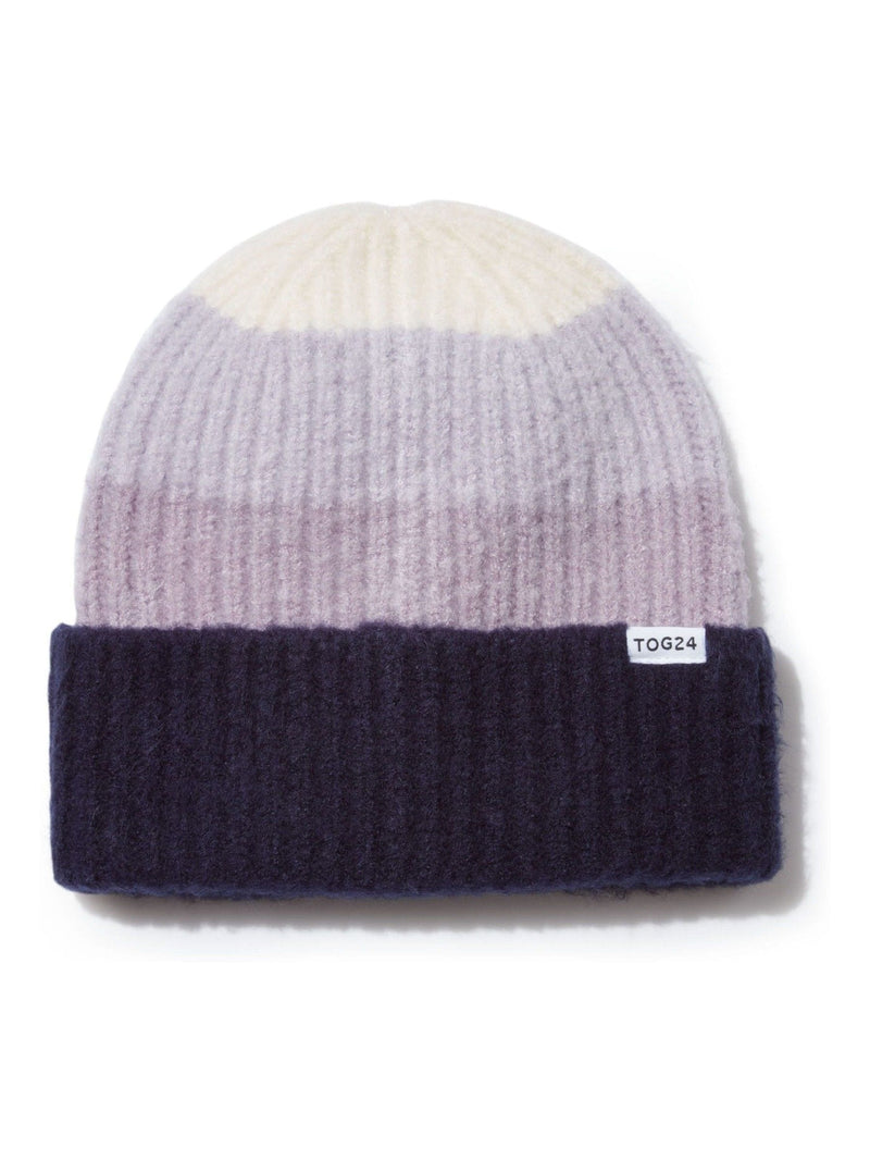 Tog 24 purple Desmon winter knit hat beanie, UK version