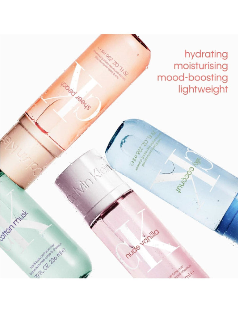 Calvin Klein Cotton Musk Perfume Mist 236ml - British product