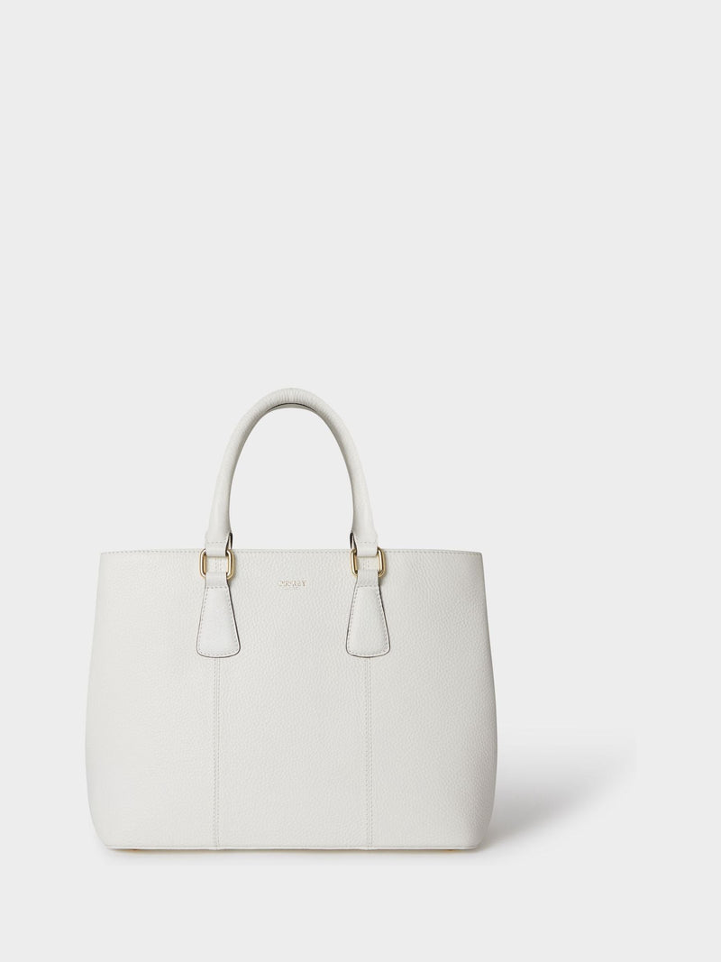 Osprey London White The Adaline Leather Work Bag