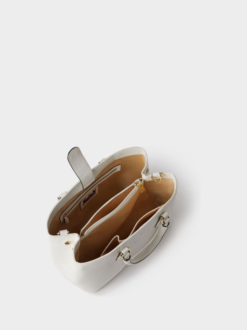 Osprey London White The Adaline Leather Work Bag
