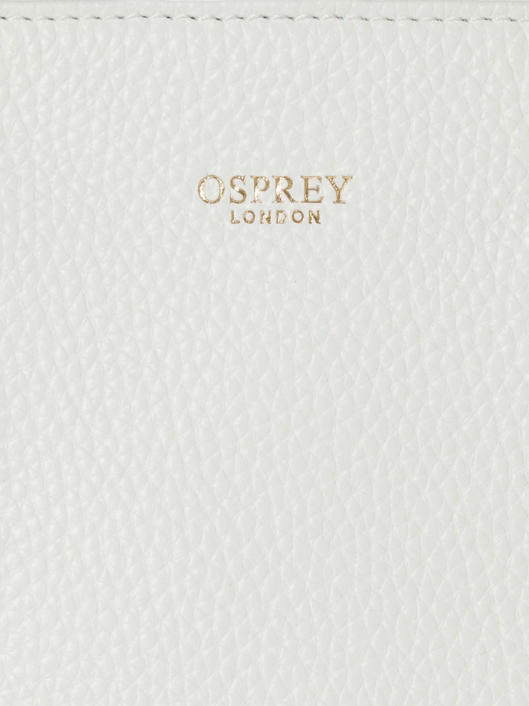 Osprey London White The Adaline Leather Work Bag