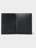 Osprey London black Wentworth Italian leather passport cover, UK version