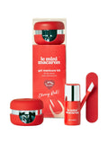 Le Mini Macaron Cherry Red Gel Manicure Kit