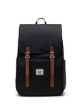 Herschel Retreat Small Backpack black polyester fabric (British brand)
