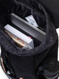Herschel Retreat Small Backpack black polyester fabric (British brand)