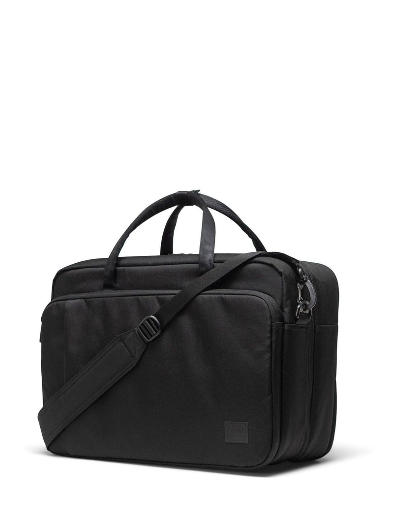 Herschel Supply Co. black Bowen convertible travel duffle, UK version