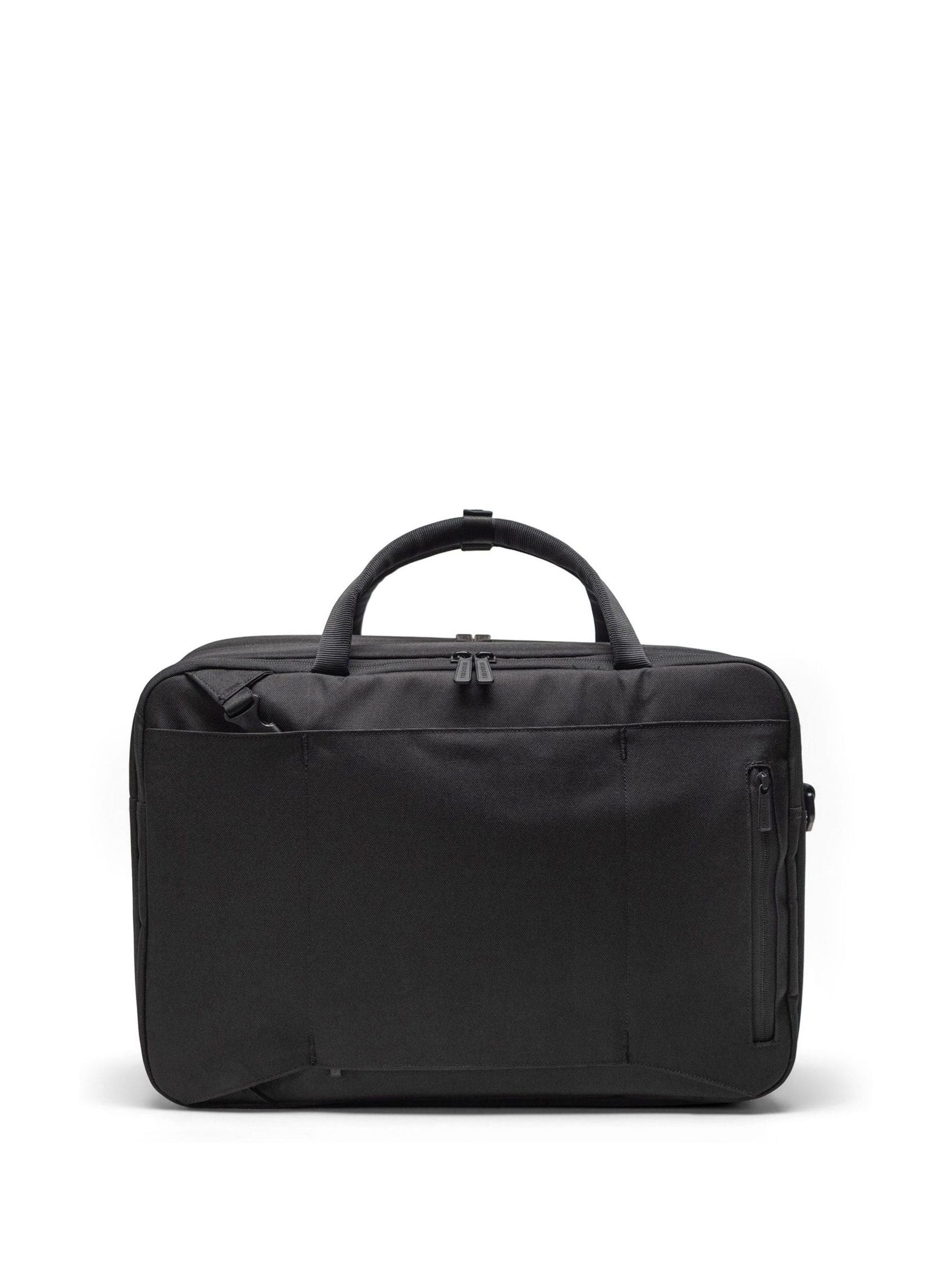 Herschel Supply Co. black Bowen convertible travel duffle, UK version