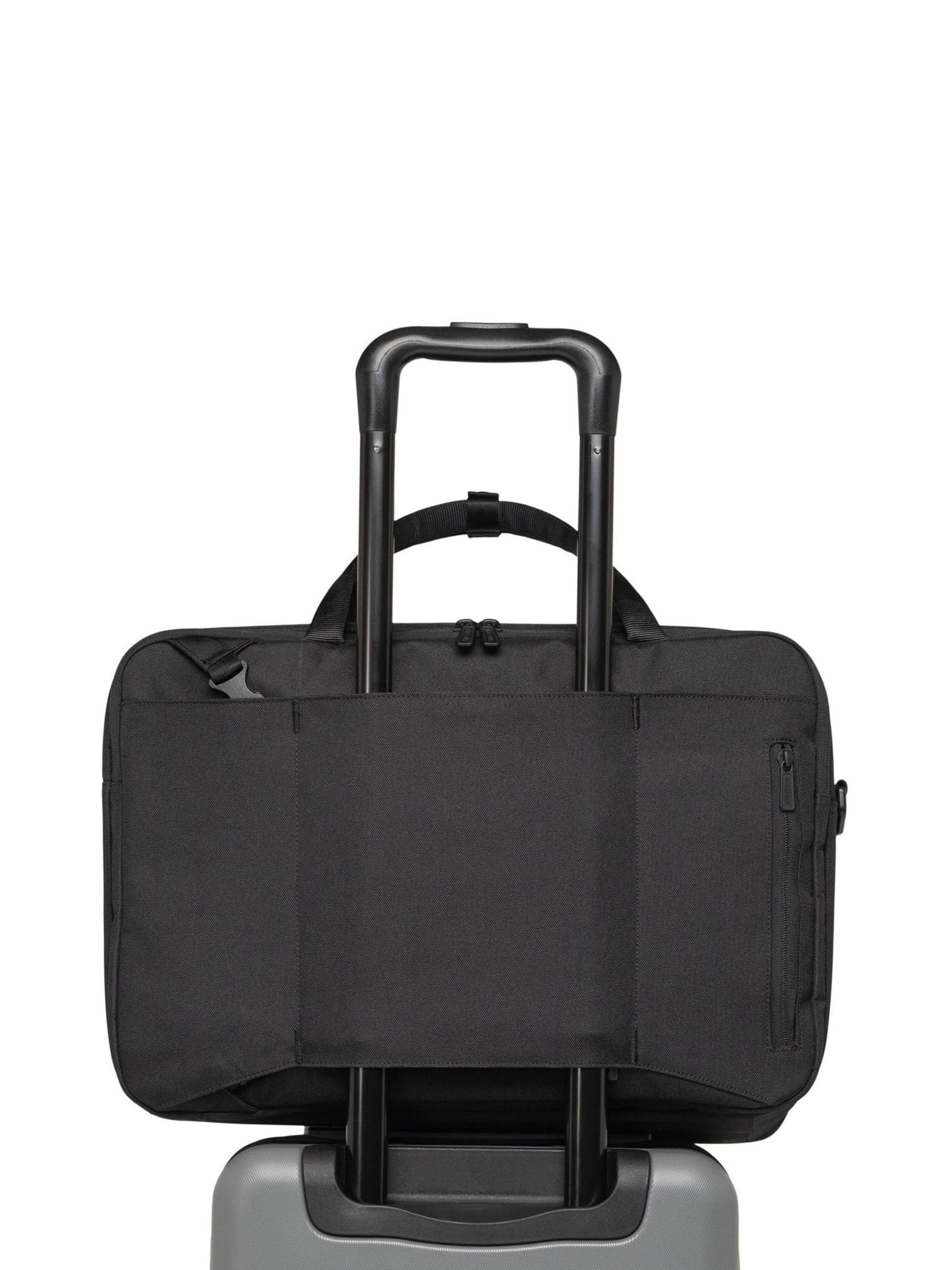 Herschel Supply Co. black Bowen convertible travel duffle, UK version