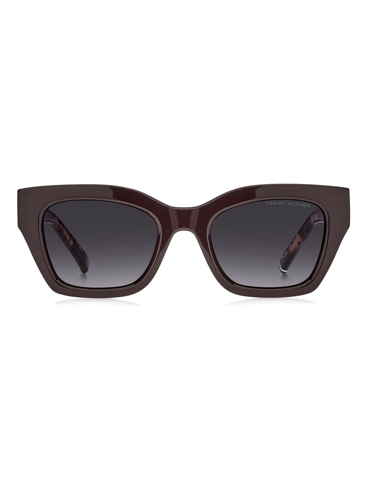 Tommy Hilfiger cat eye sunglasses brown burgundy pink (British brand)
