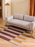 MADE.COM Ochre Solta flatweave rug, imported from the UK