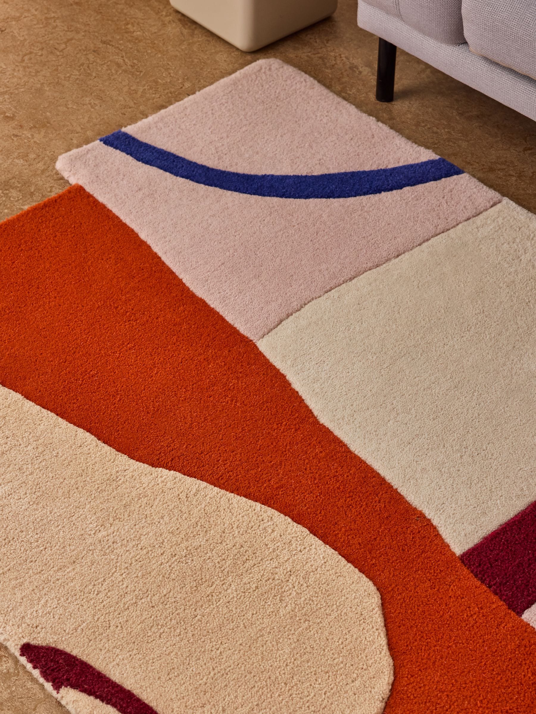 MADE.COM Frieda wool tufted rug (British brand)