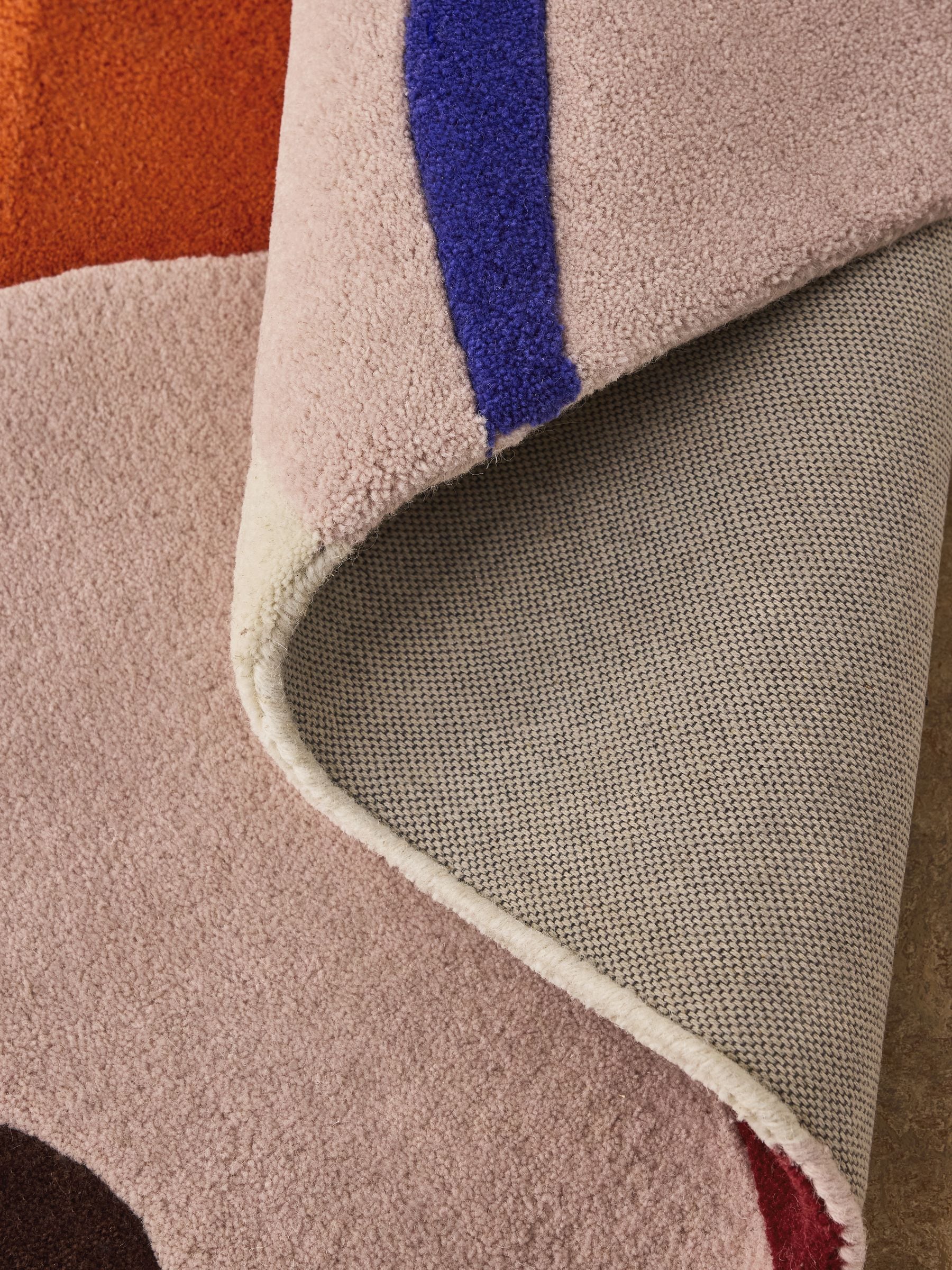 MADE.COM Frieda wool tufted rug (British brand)