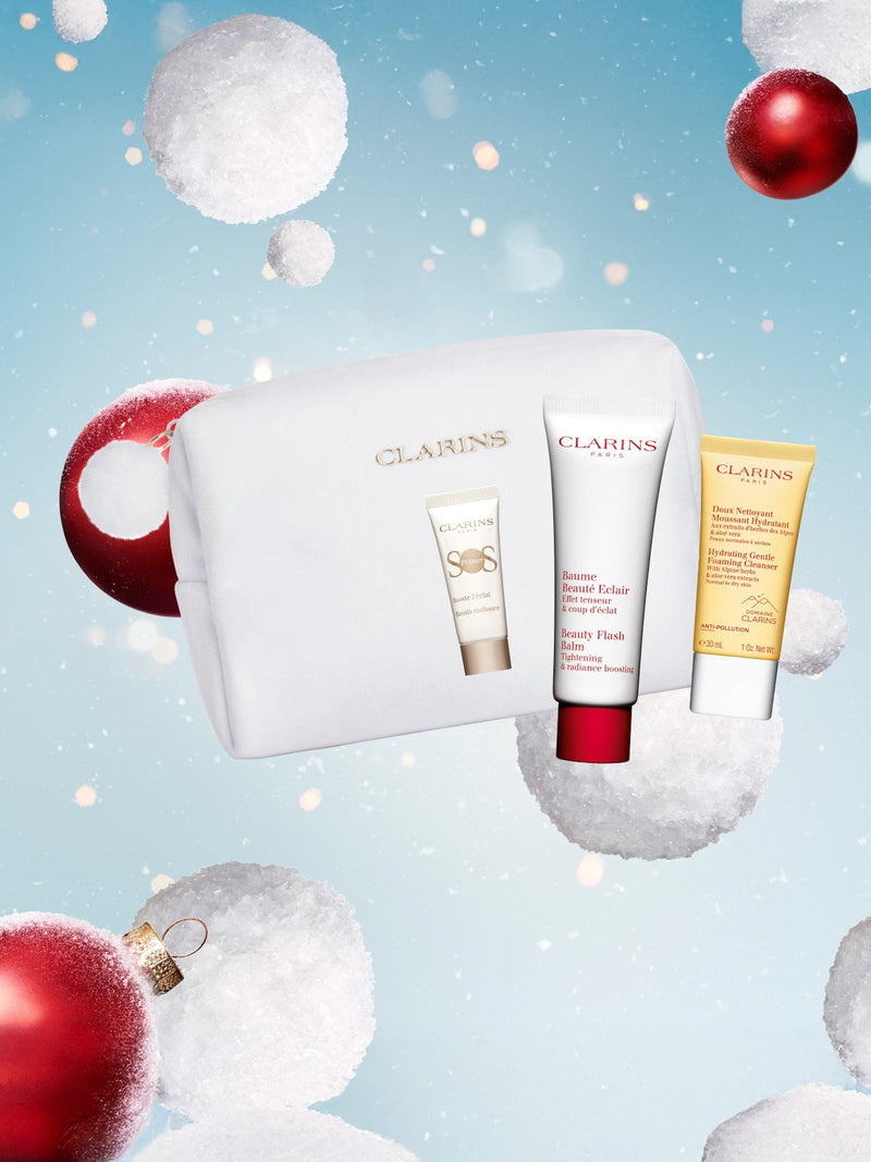 Clarins Radiance Care Gift Set skincare 75ml - British product