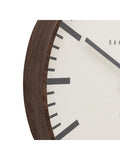 Gallery Home Dark Wood Claremont Clock 30cm - British product