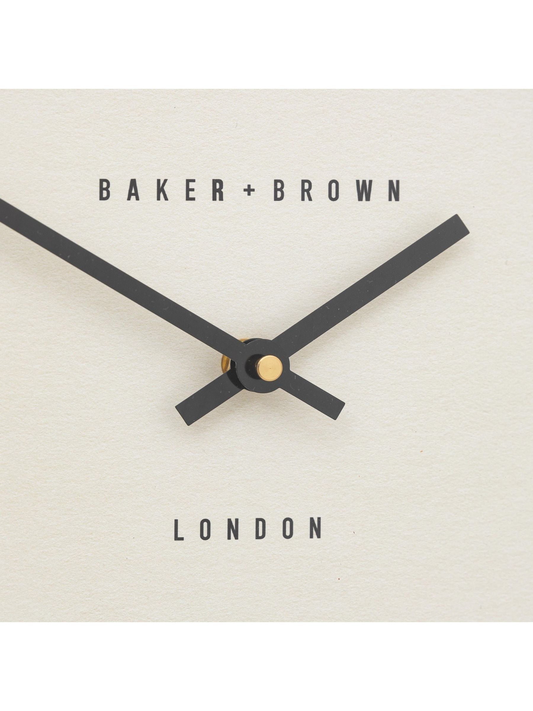 Gallery Home Dark Wood Claremont Clock 30cm - British product