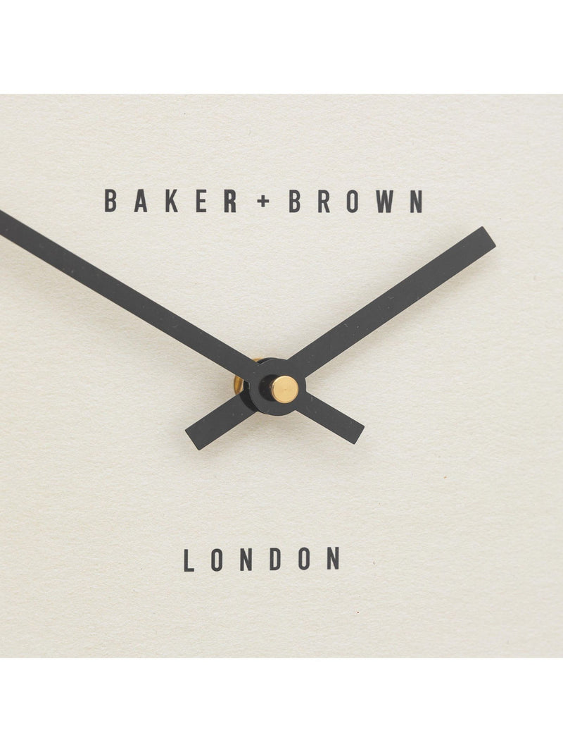 Gallery Home Dark Wood Claremont Clock 30cm - British product