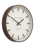Gallery Home Dark Wood Claremont Clock 30cm - British product