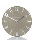 Thomas Kent Mocha Cedar mantel clock 6 inch (British brand)