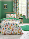 Catherine Lansfield Animal Magic Reversible Duvet Cover Set - British product