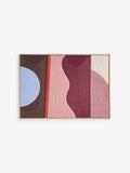 MADE.COM Pink Ronja wall art abstract textured 70x50cm, UK version