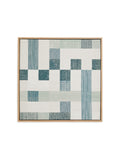 MADE.COM Green Caito wall art 50cm (British brand)