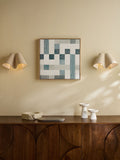 MADE.COM Green Caito wall art 50cm (British brand)