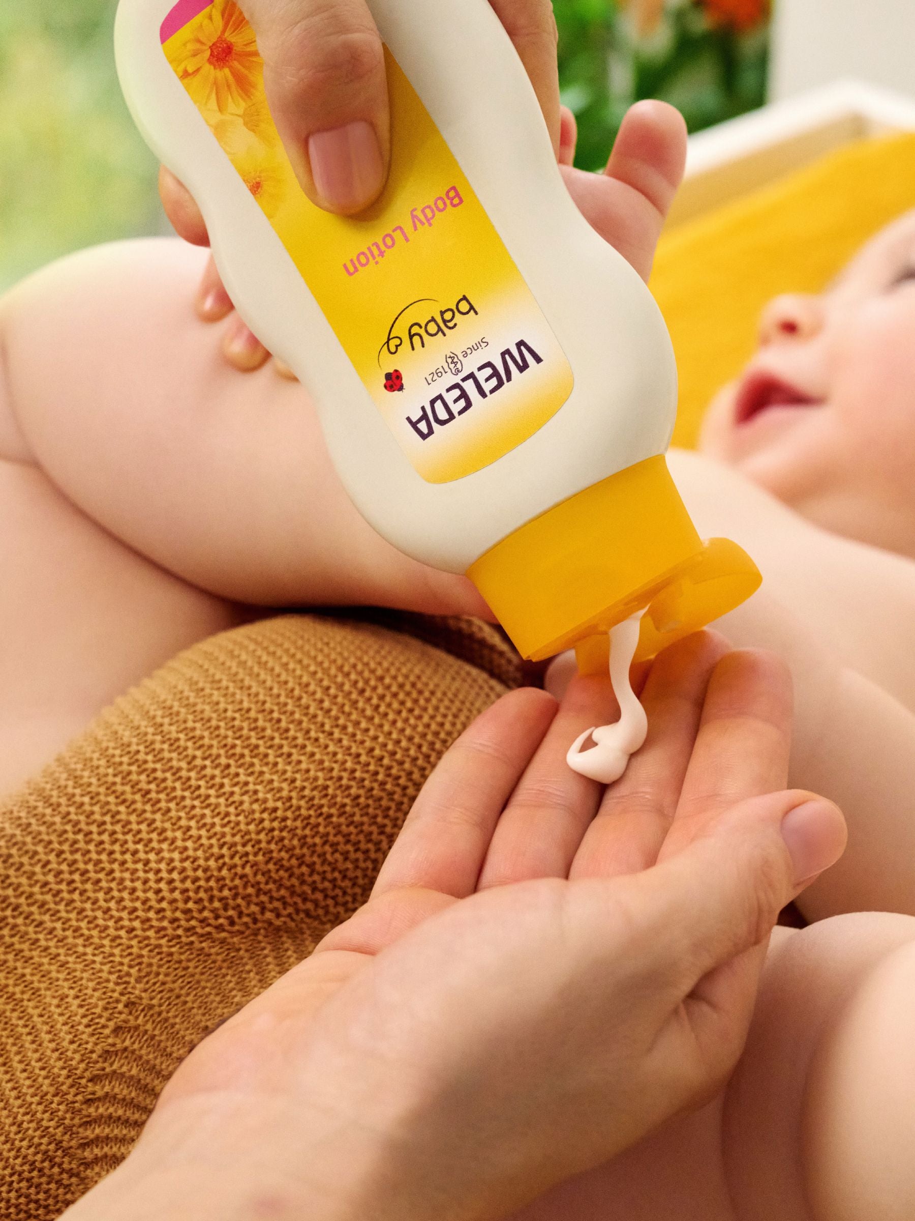 Weleda Calendula Baby Body Lotion 200ml, imported from the UK