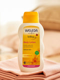 Weleda Calendula Baby Body Lotion 200ml, imported from the UK
