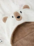Catherine Lansfield fleece hooded blanket bear ears, UK version