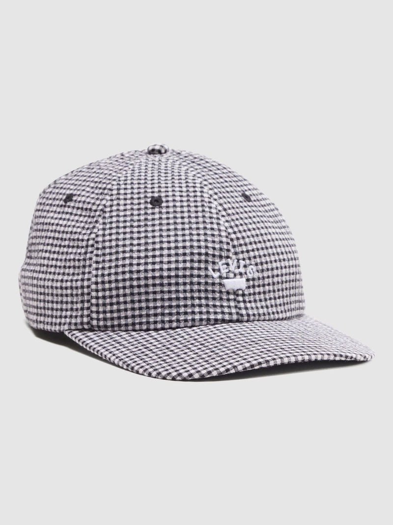 Levi's Lazy Girl Logo Cap cotton seersucker design - British product