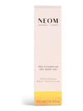 NEOM dry body oil wild mint and mandarin, imported from the UK