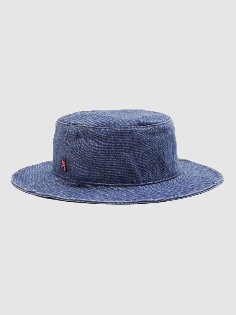 Levi's Ocean Indigo drawstring bucket hat, UK version