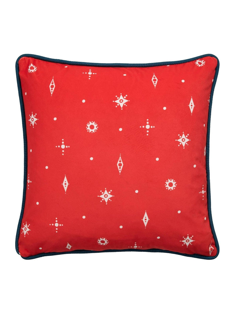 Fusion Merry Christmas Deer velvet cushion 43x43cm - British product