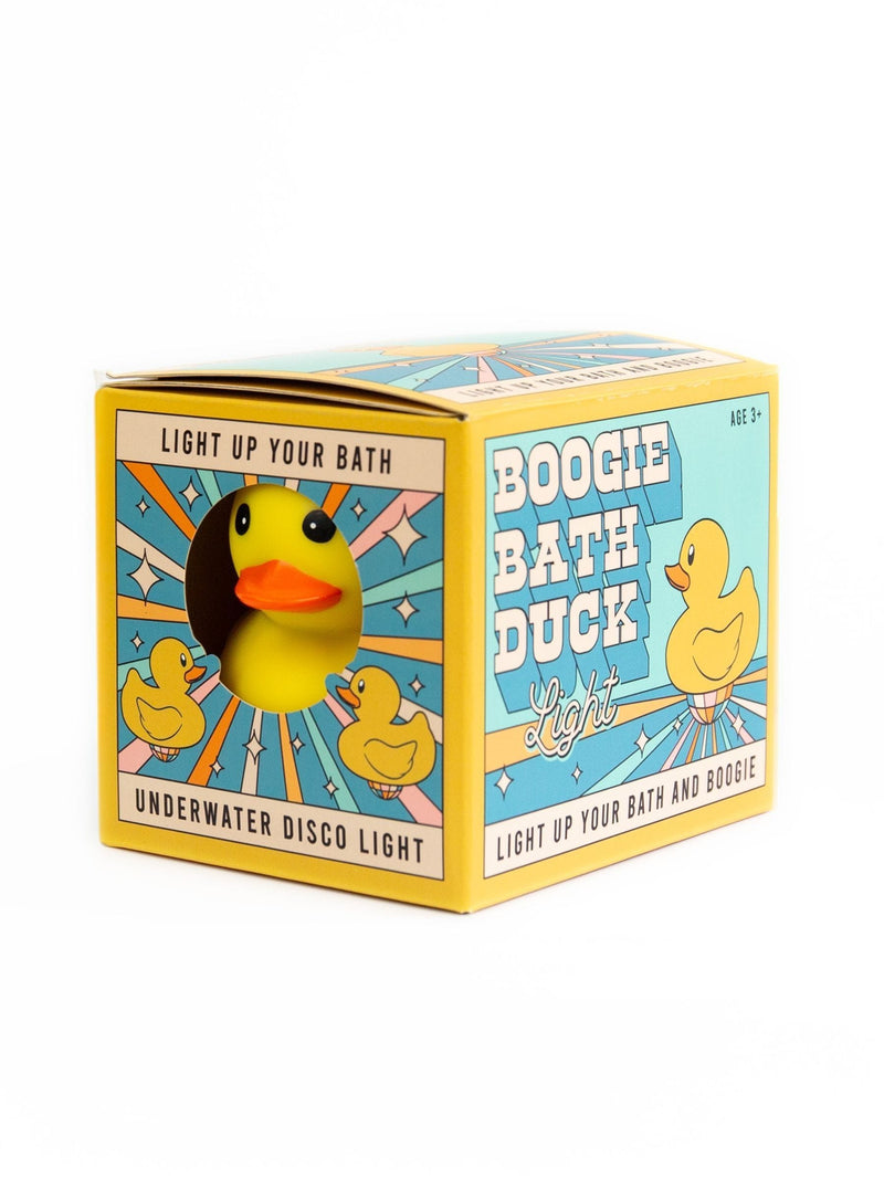 Gift Republic yellow boogie bath duck with LED lights (British brand)