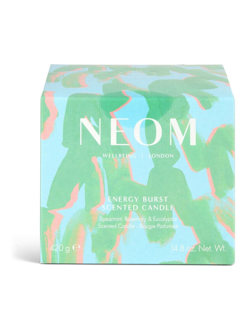 Neom Energy Burst three-wick candle 420g (British brand)