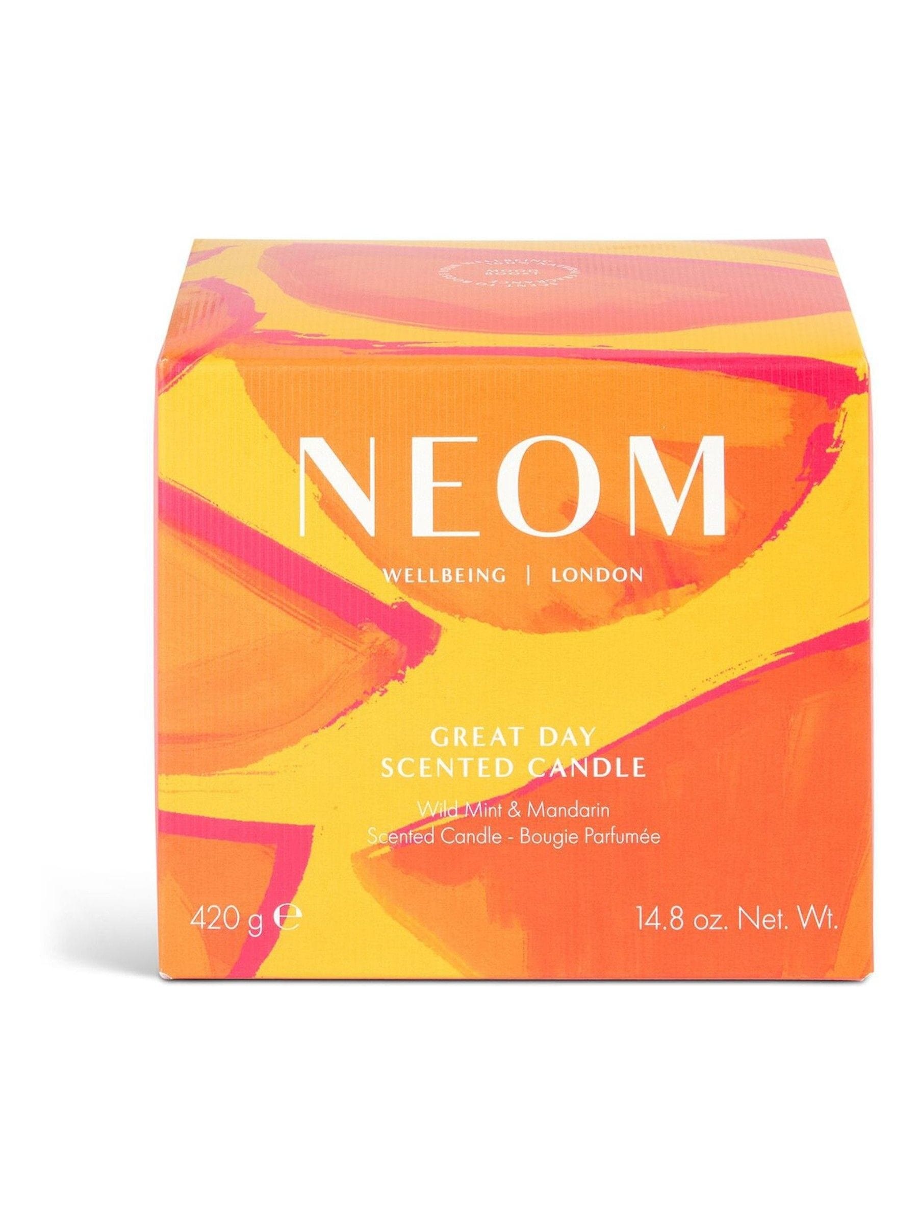 Neom Great Day 3 wick candle 420g - British product
