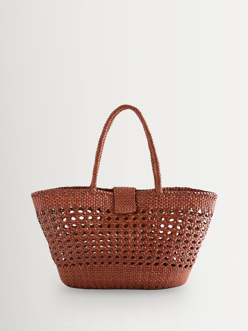 Rixo x Dragon Diffusion Tan Lucine Bag