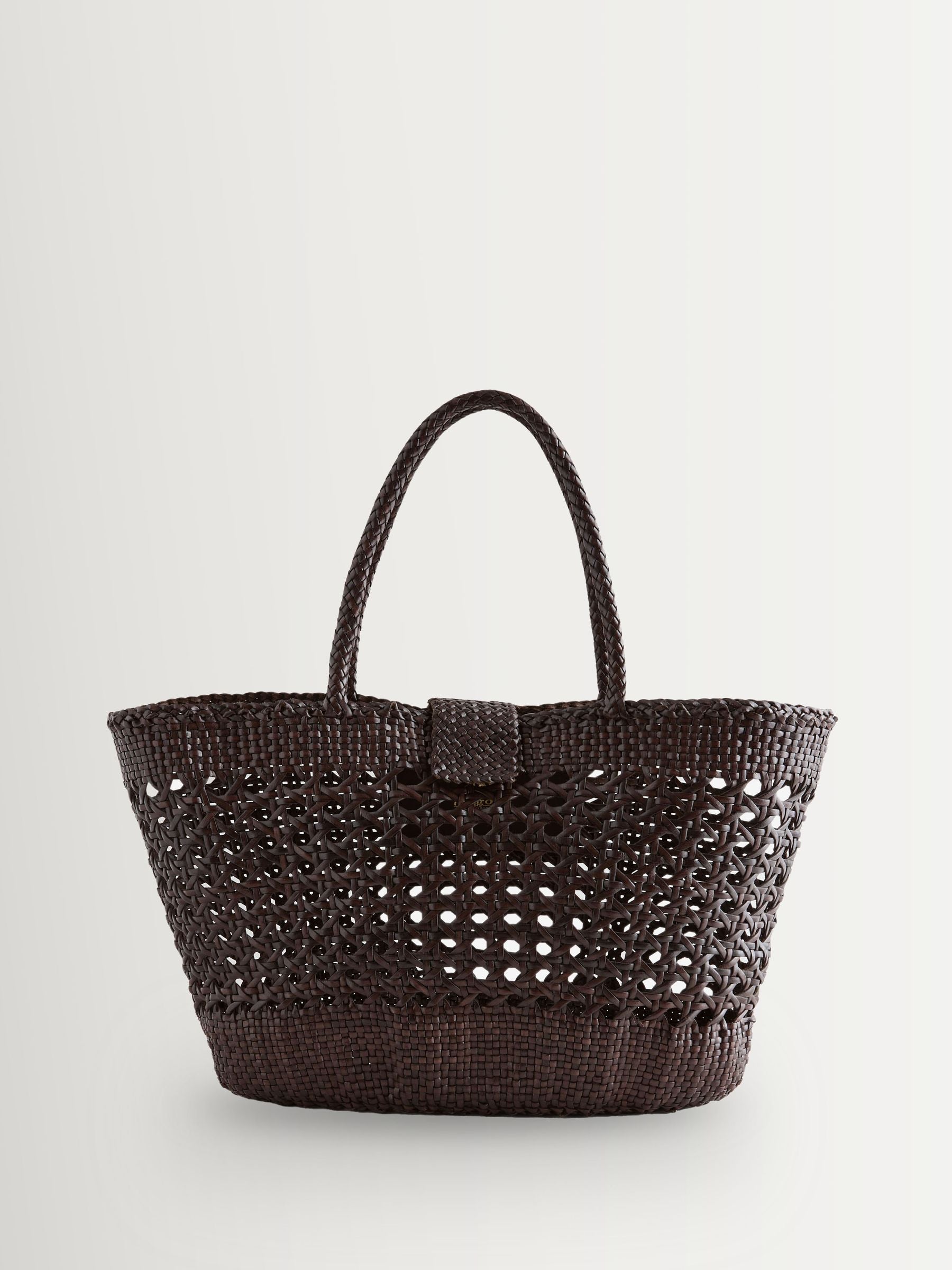 Rixo x Dragon Diffusion Dark Brown Lucine Bag
